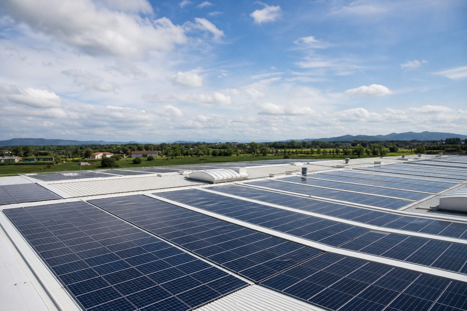 Installazione impianto fotovoltaico aziendale