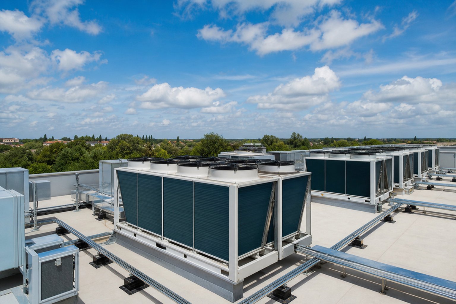 Pompe di calore per edifici commerciali